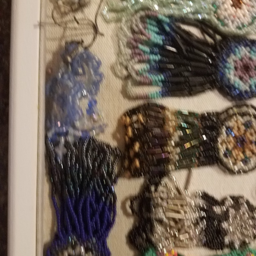 Huichol beaded earrings